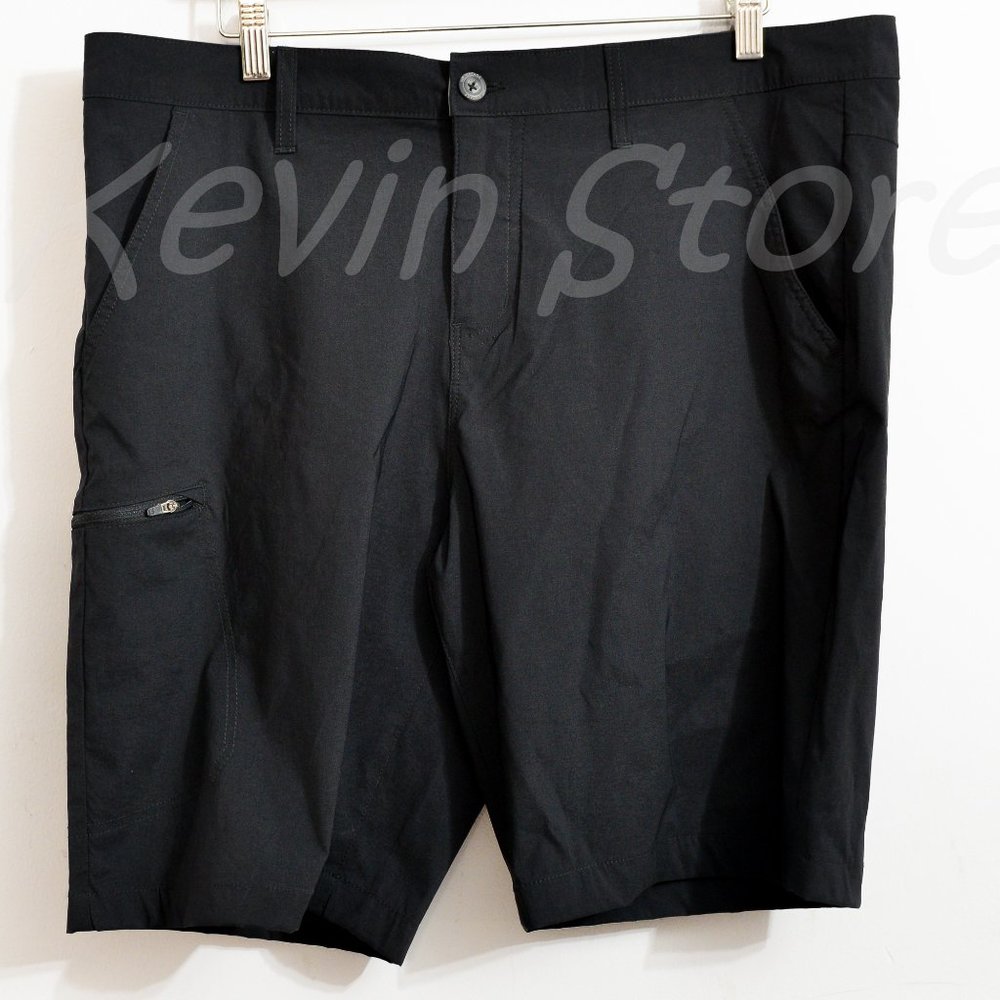 Weatherproof Men's The‎ Trail Shorts Packable Hybrid Quick Dry Shorts  black